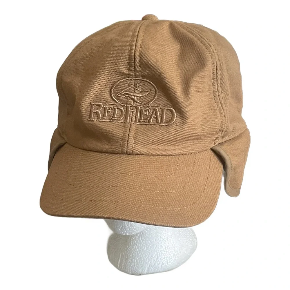 NWT Red Head Outdoor Cap Ear Neck Flap Brown Sz One Size Fits Most
